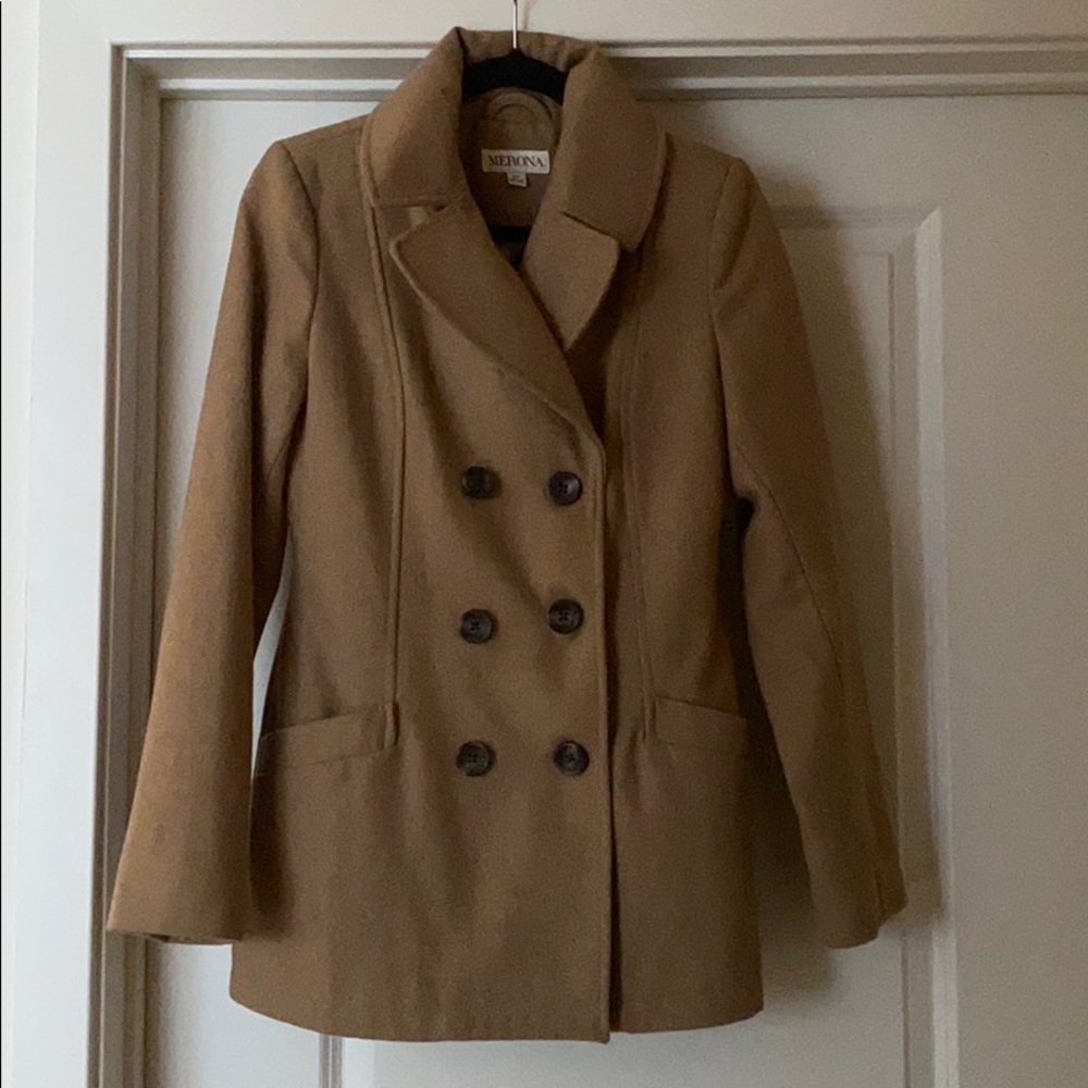 Merona Tan Peacoat